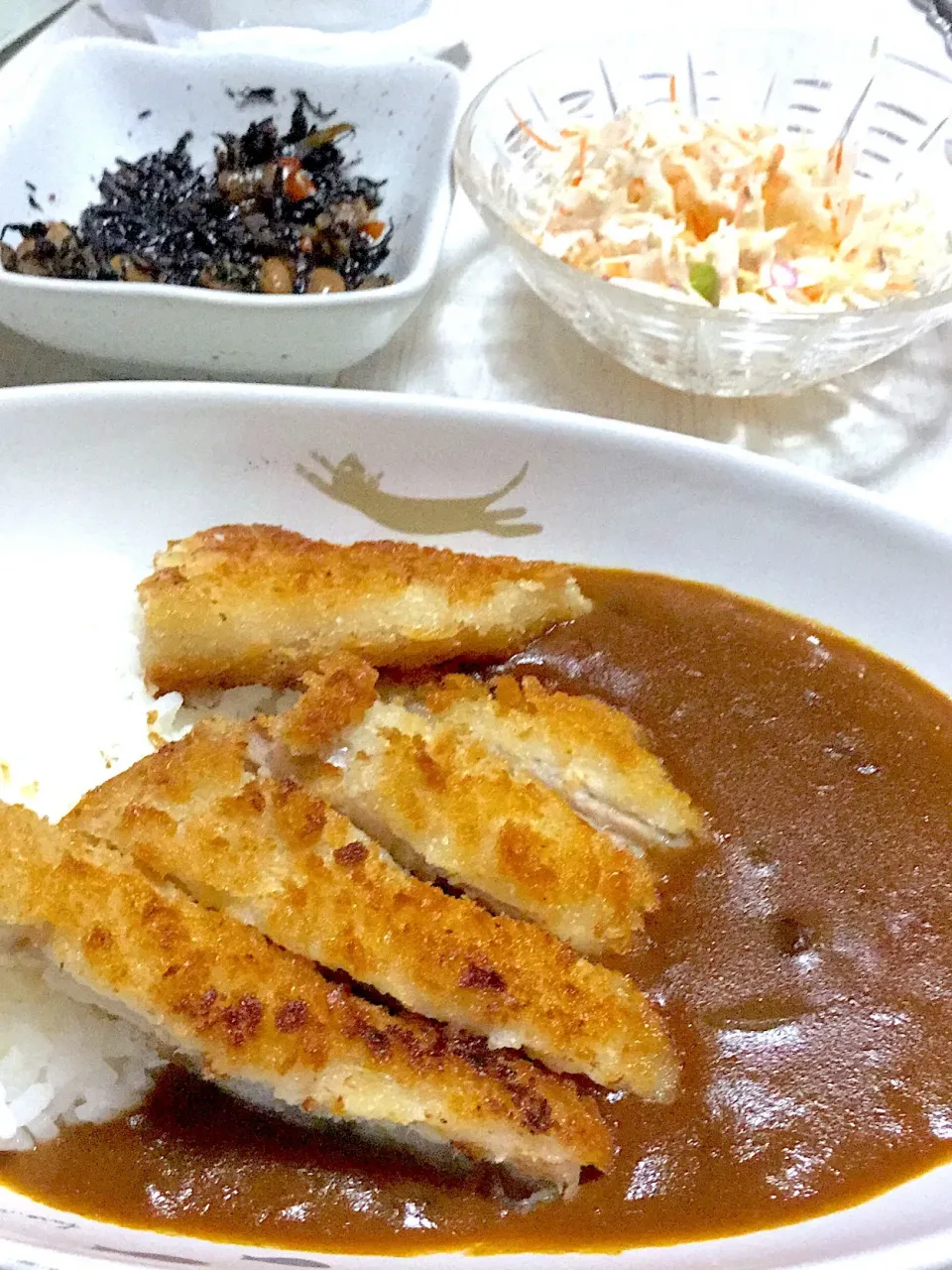 昨日の残りのカツでカツカレー|Ayaさん