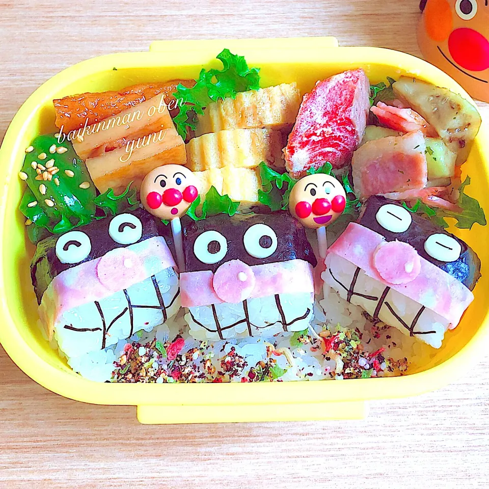 バイキンマン弁当|🌸yuni🌸さん