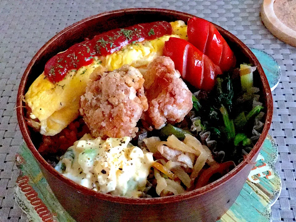 今日のお弁当( ･∀･)ﾉｼ|あっきさん