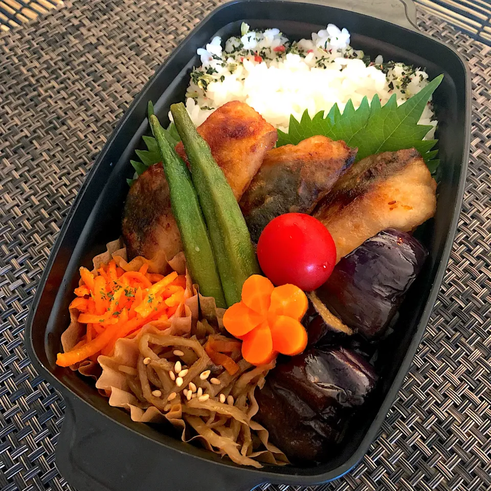 鯖とお野菜の揚げ浸し弁当|emichococo625さん