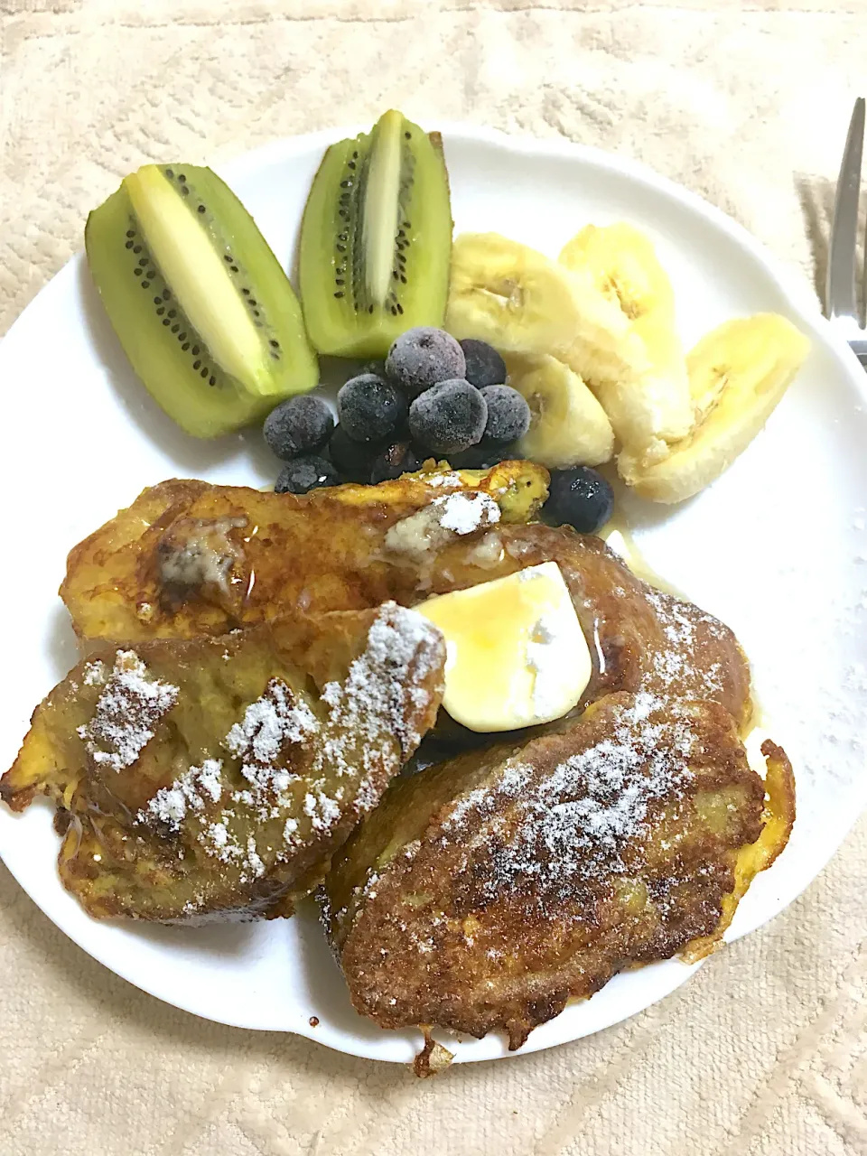 全粒粉のバゲット🥖でフレンチトースト💕|Miyukiさん