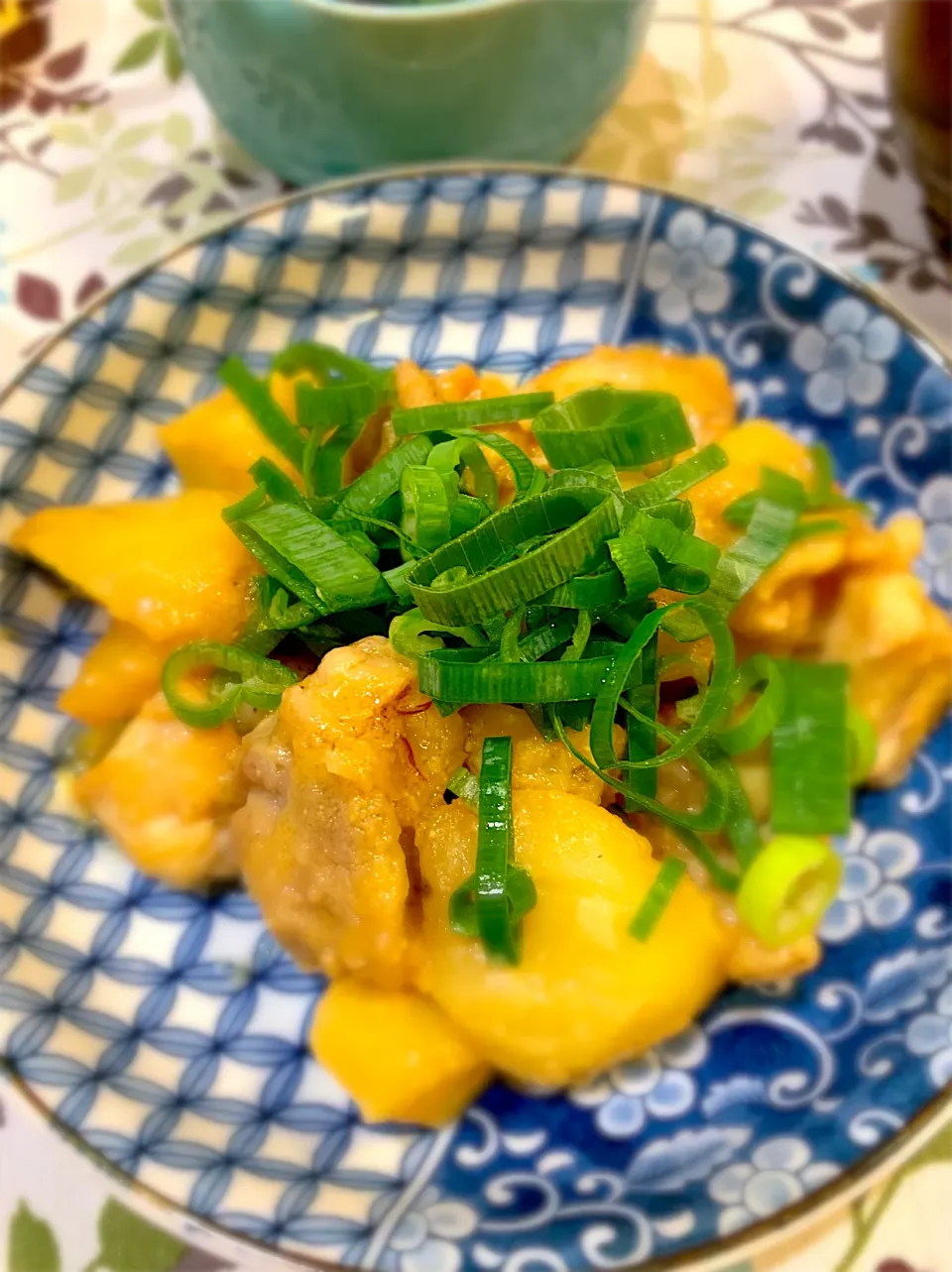 鶏肉とジャガイモのバター味噌炒め🥔|mayuさん