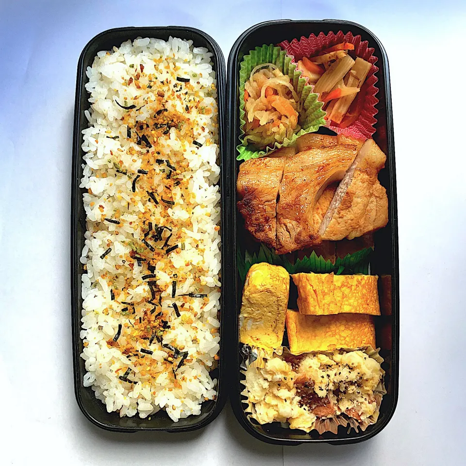 Snapdishの料理写真:トンテキ弁当|あいかさん