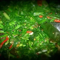 sayur genjer|Desi Asih Safitriさん