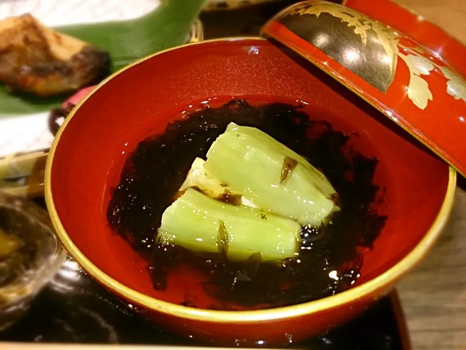 焼きなすの海苔餡掛け|古尾谷りかこさん