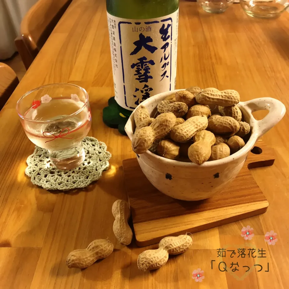 茹で落花生「Ｑなっつ」🥜|こずえ⑅◡̈*さん