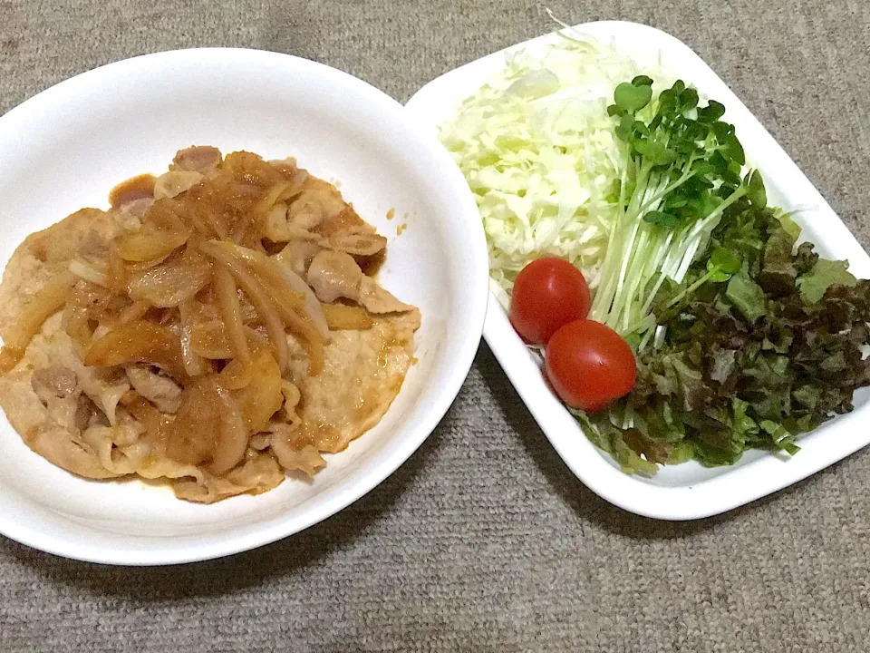 旦那ちゃん晩御飯🤗|ちゃびきゅさん