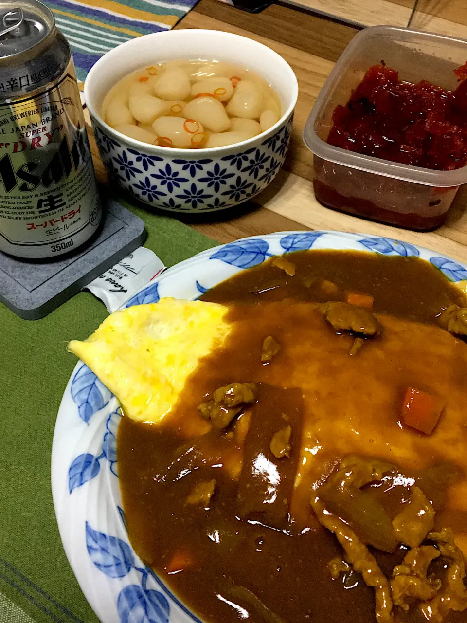 お夕飯はオムカレー|renharuruさん