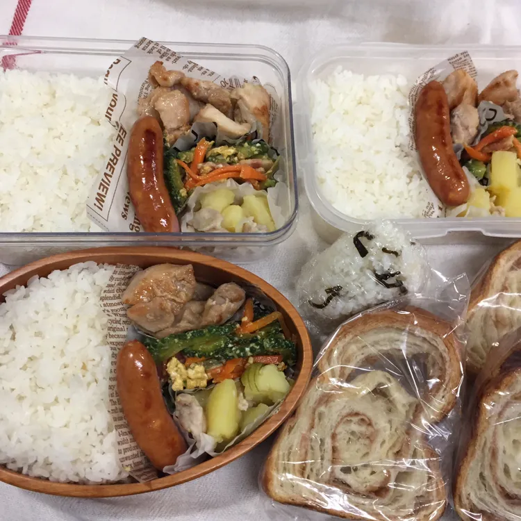 Snapdishの料理写真:男子高校生弁当No.702・今日も感謝弁当|mickyさん