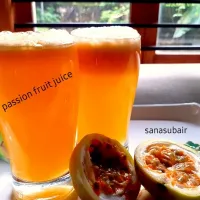 passion fruit juice|Sana Subairさん