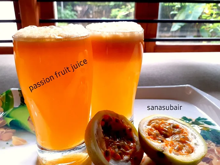 passion fruit juice|Sana Subairさん