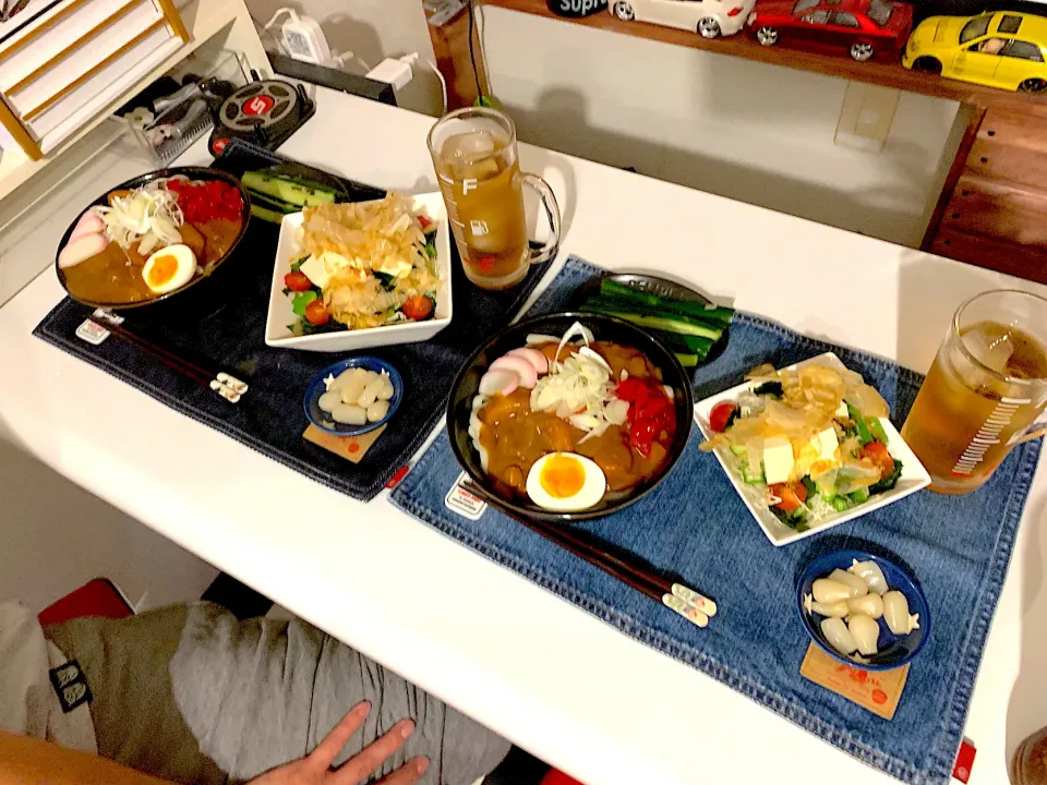 カレーうどん|まめさん