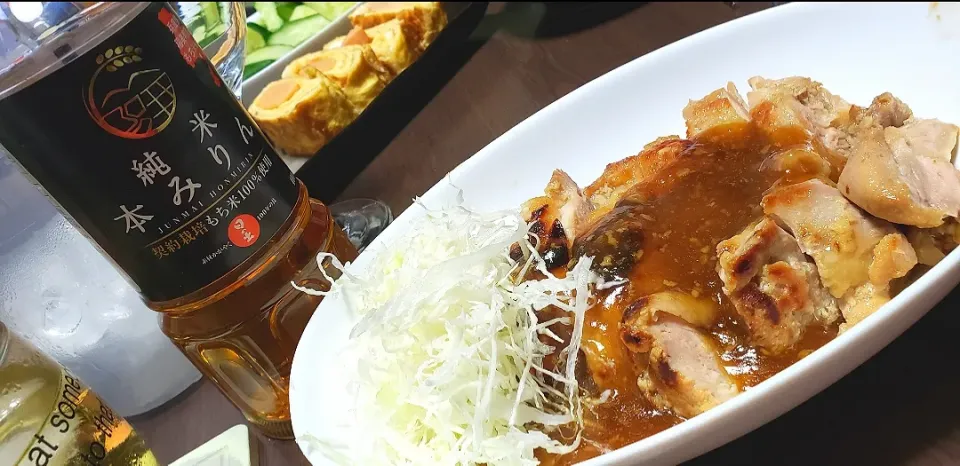 鷄の照り焼き餡掛け|ミチルさん