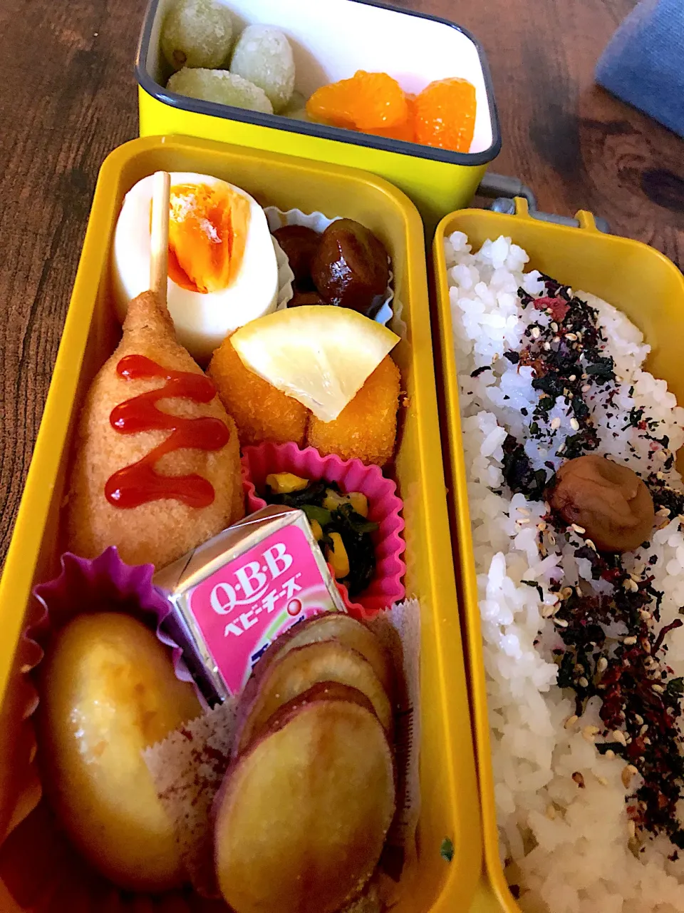 Snapdishの料理写真:2019.09.26 娘弁当⭐️|fuuuuさん