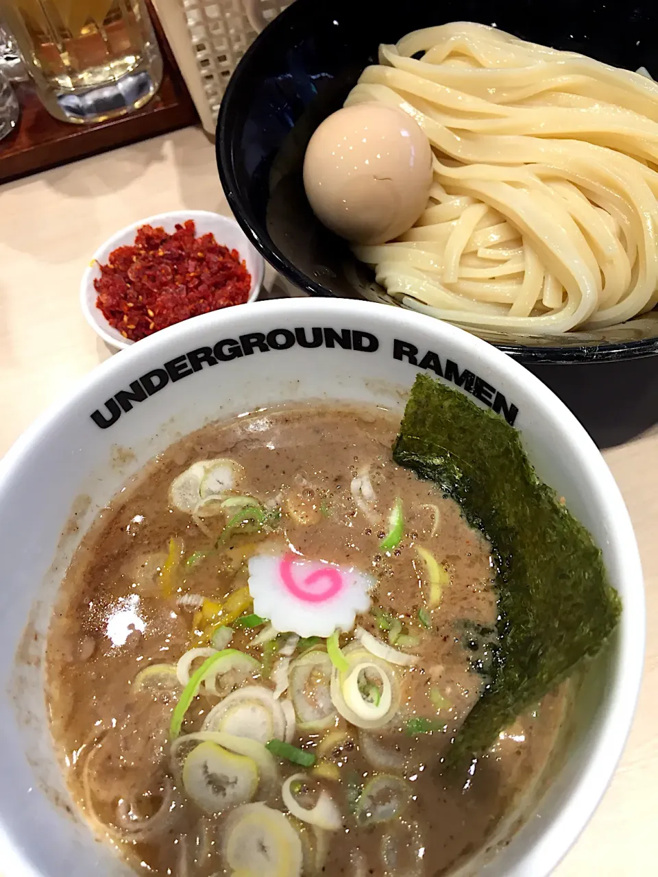 辛濃厚つけ麺@ UNDERGROUND RAMEN 頑者（コクーンシティ/さいたま新都心）|Kazuya Miyukiさん