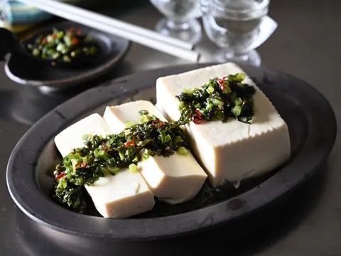 香り薬味だれと昆布締め豆腐|ヤマサ醤油公式アカウントさん