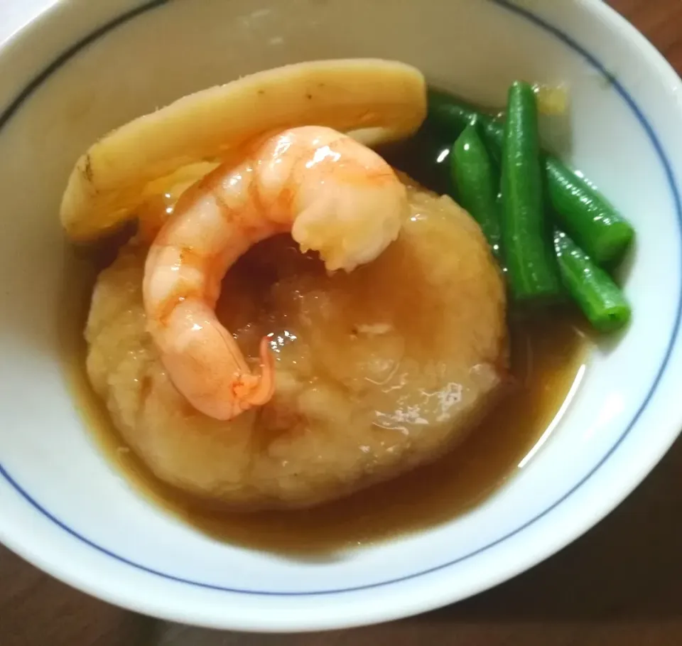 Snapdishの料理写真:蓮根饅頭|hiroyoさん