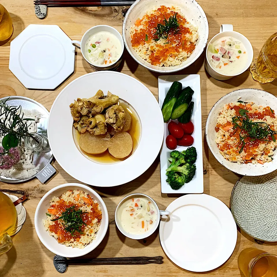 鮭とイクラのはらこ飯❣️|kayokoさん