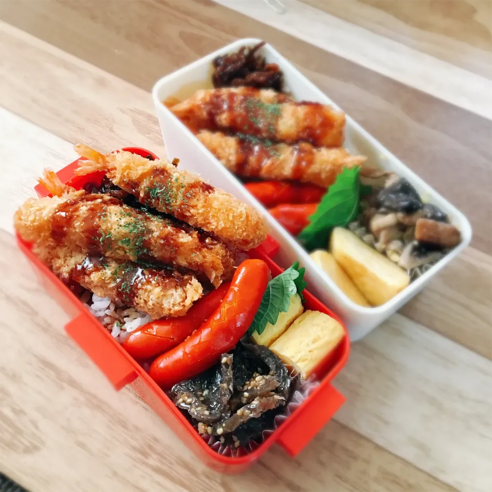 今日は海老フライ弁当🍤|renharuruさん