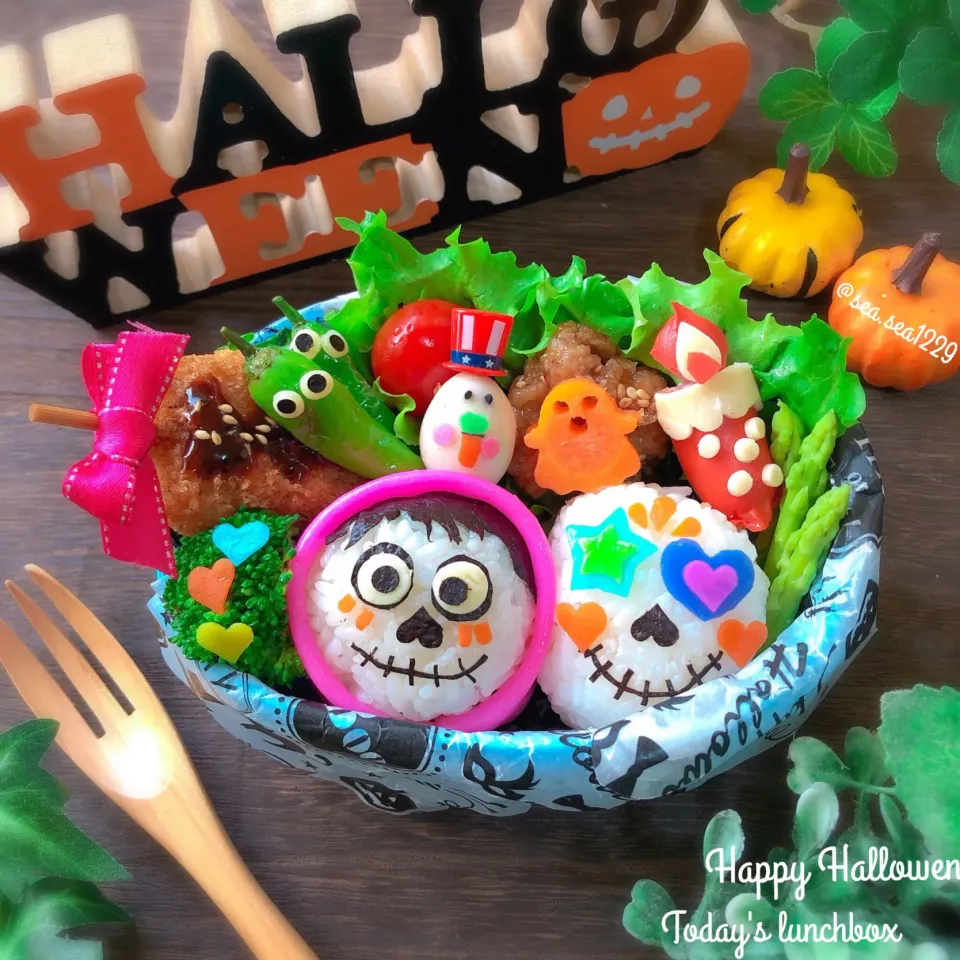 リメンバーミーのハロウィン弁当🎃👻|seaさん