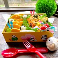 パンケーキのお弁当！空っぽにな〜れ♡