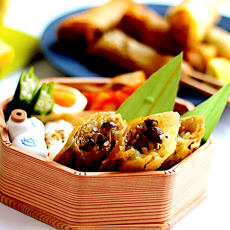 きのこたっぷり春巻き|ikura @ikura888さん