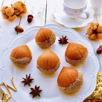 Snapdishの料理写真:栗ケーキ🌰