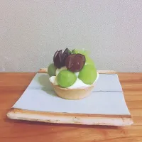 Snapdishの料理写真:フルーツタルト🍇|ばあばさん