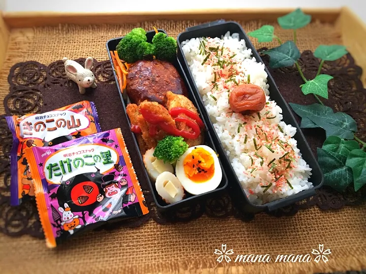 Snapdishの料理写真:今週のお弁当～④金曜日|まなまな♡さん