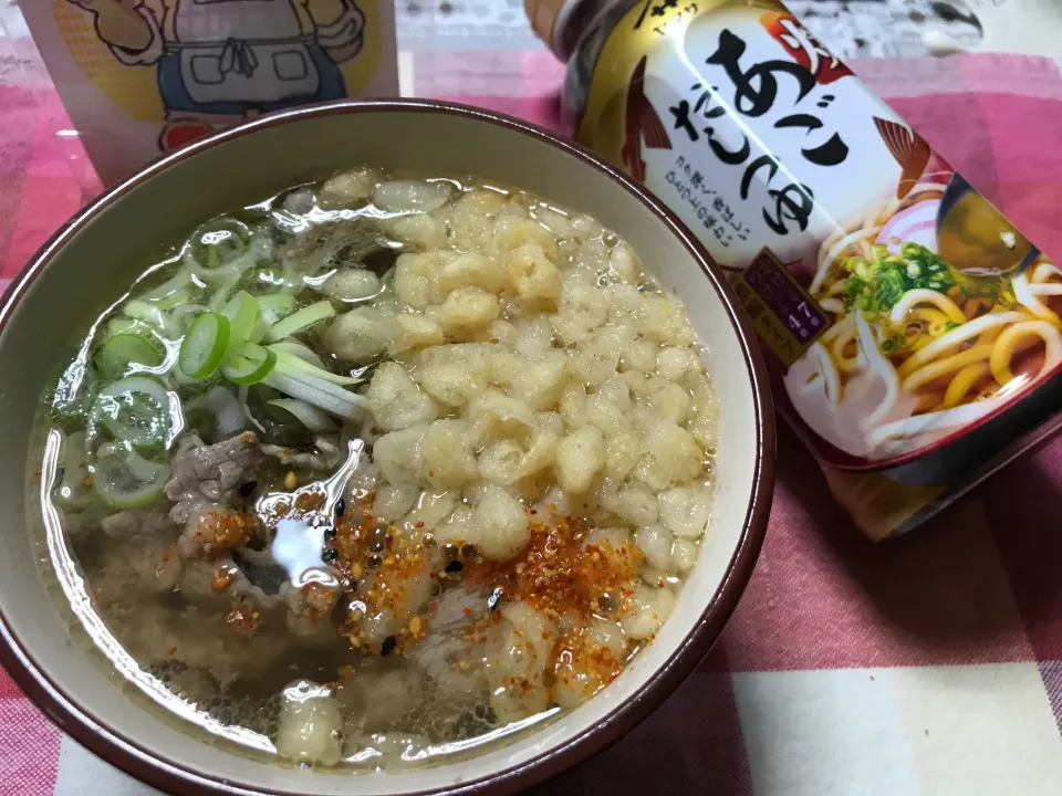 焼きあごだしつゆde肉吸い風|ハルのただ飯さん