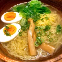 Snapdishの料理写真:手作り塩ラーメン🍽|ysmさん