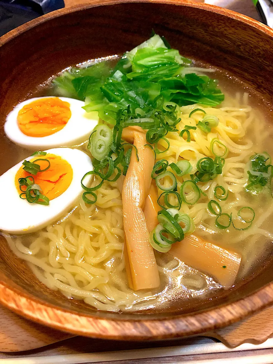 Snapdishの料理写真:手作り塩ラーメン🍽|ysmさん