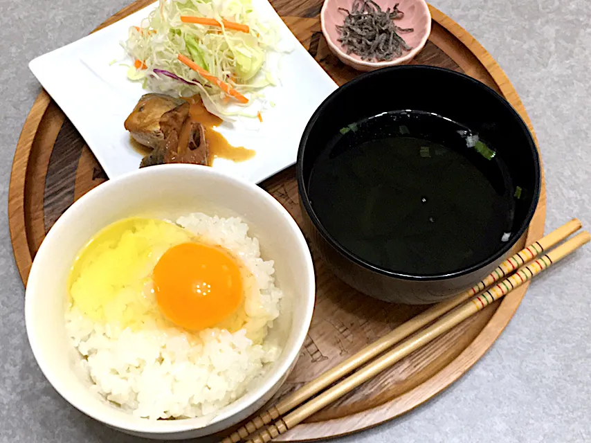 今年の新米で朝食🤤|ミーさん