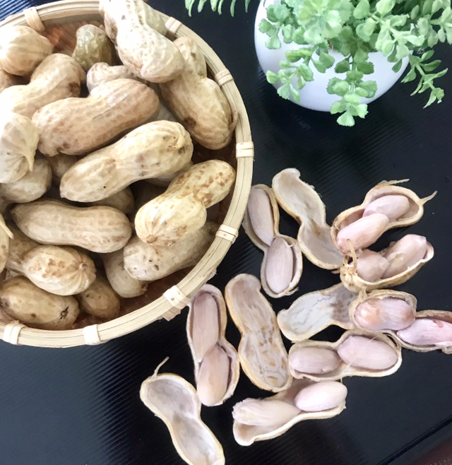 圧力鍋で茹でる生落花生 Hitomi Kawano Snapdish スナップディッシュ Id Izhi8a