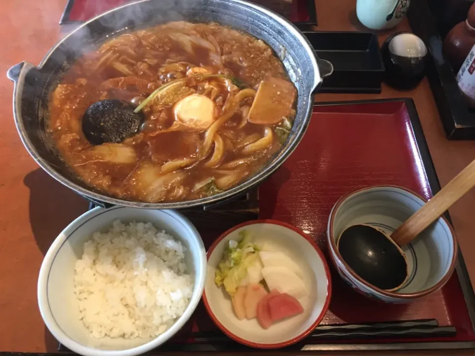 茨城県の坂東太郎牛久中央店で味噌煮込みうどん|フージさん