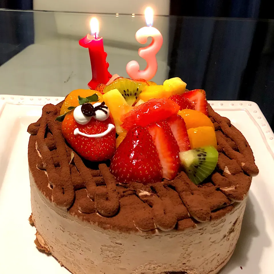 誕生日ケーキ♪ザッハトルテ|ぺこぽこさん