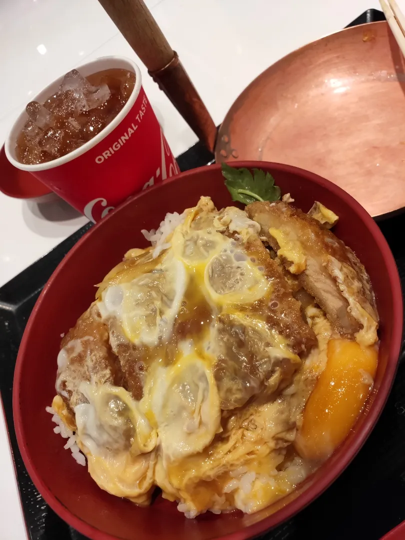 月見かつ丼|osakana555さん