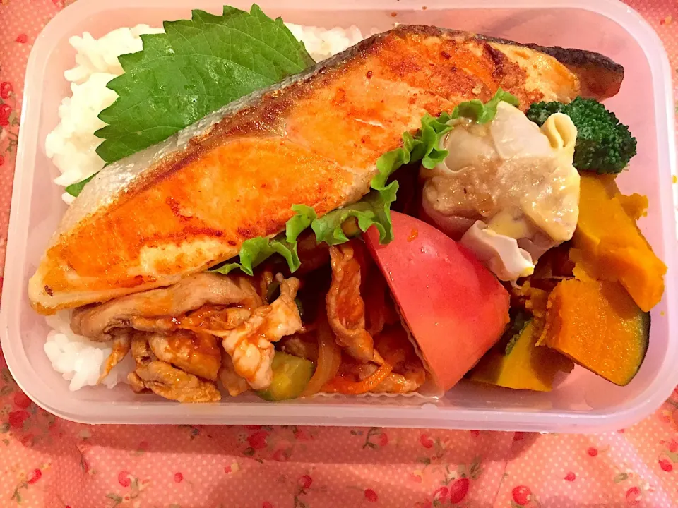 2019年9月28日
旦那さんのお弁当🍱👨‍✈️👷🏻‍♂️👨‍🔧🚊💪🏼✌️💞❤️|Kodomo Cookingさん