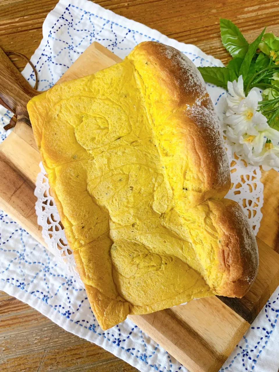 かぼちゃ食パン|❁︎na--na❁︎Nさん