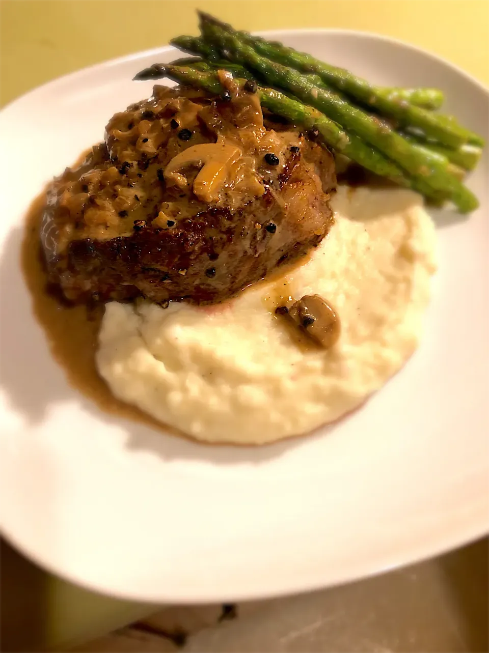 Steak au poivre|jeffさん