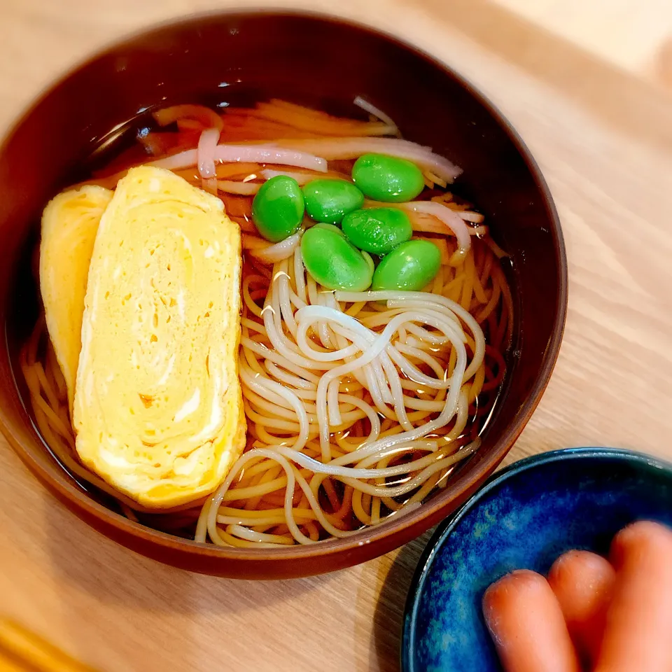 朝からにゅうめん✴︎運動会の残り|あやみんさん