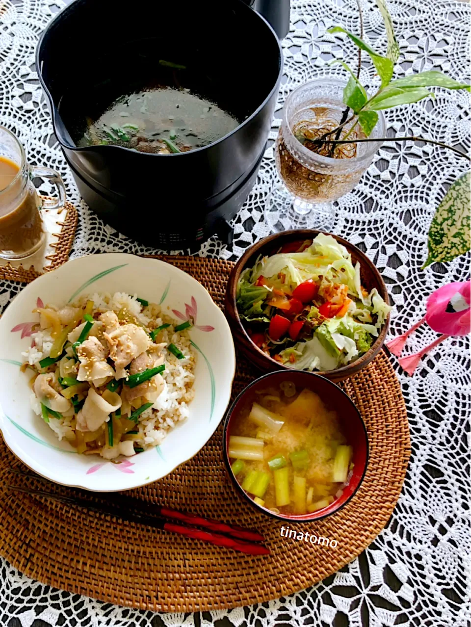 つゆだく豚丼ランチ🤗|Tina Tomoko😋さん