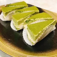 抹茶ムースケーキ|のりっぺさん