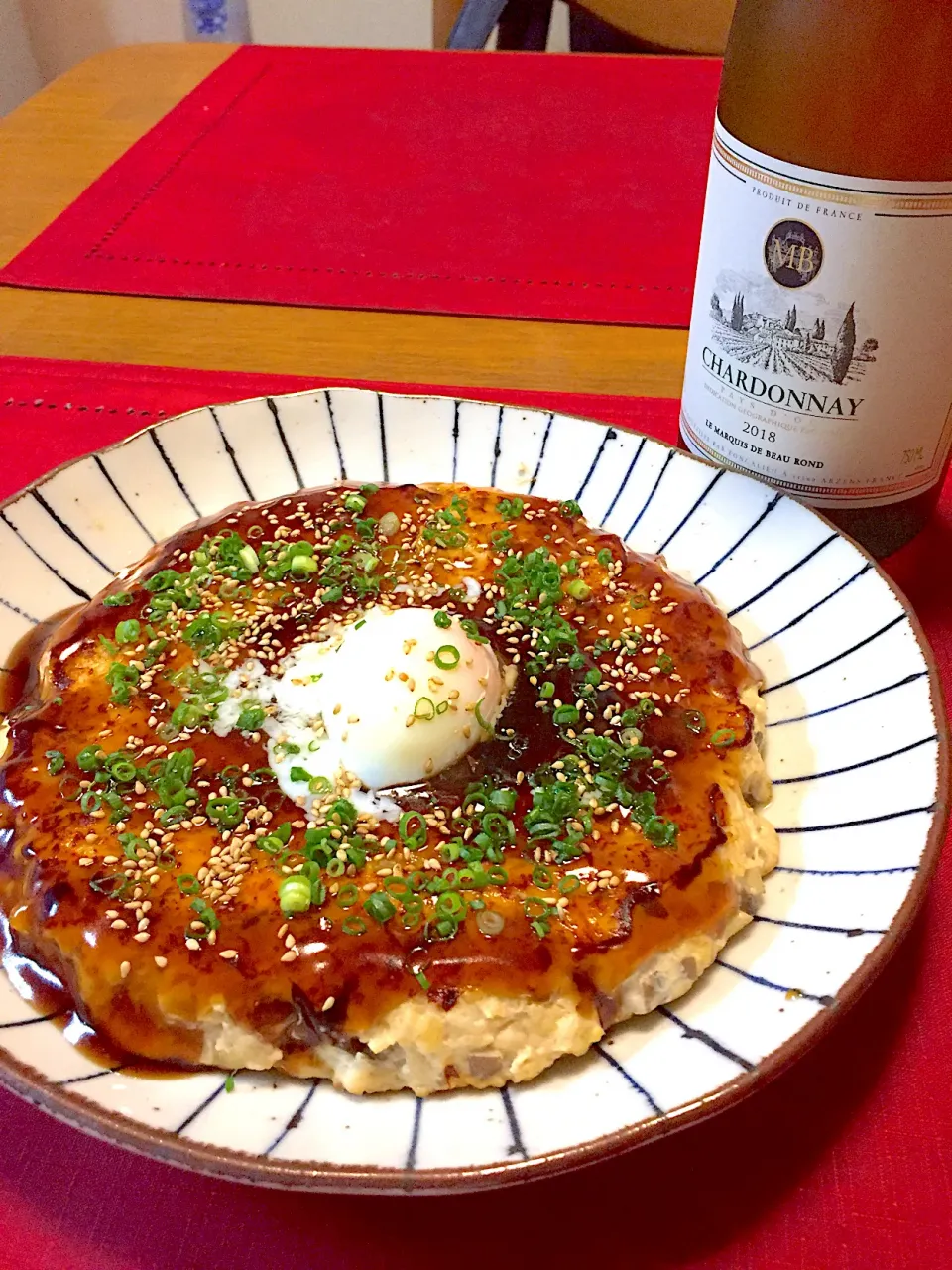 照り焼ききのこ入りでかつくね🐔🍄|おかちさん