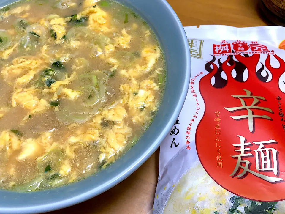 お土産に頂いた＊地元桝本ラーメン＊豆乳スープ|りえさん