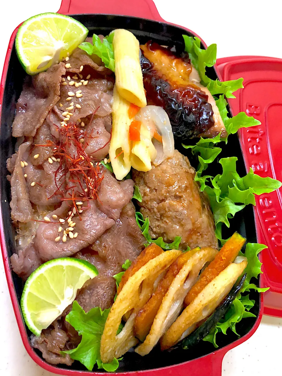 がっつりお肉弁当|teteさん