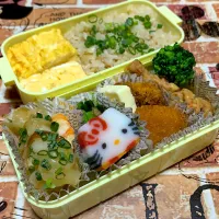 Snapdishの料理写真:お弁当🍱😋|はるぞんび。さん