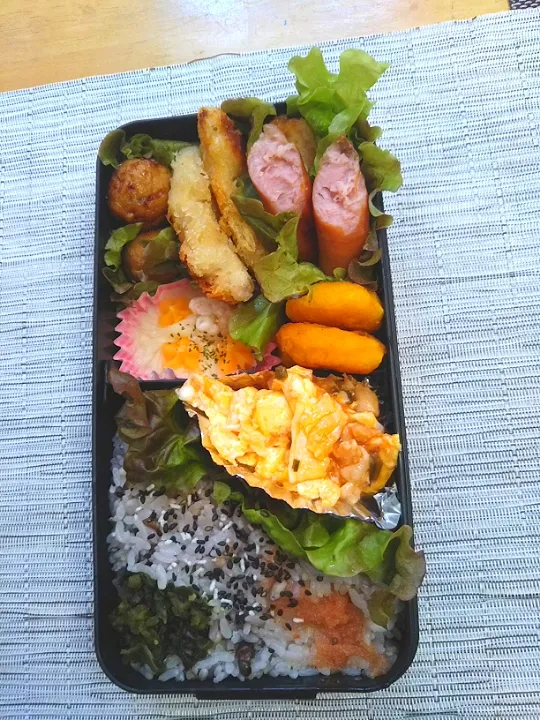 Snapdishの料理写真:雑穀米お弁当🍱|Sakuraちゃんさん