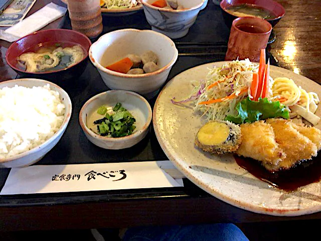 本日の定食 ボウゼのフライ|原田さん