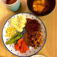 Snapdishの料理写真:ハンバーグ|azuさん